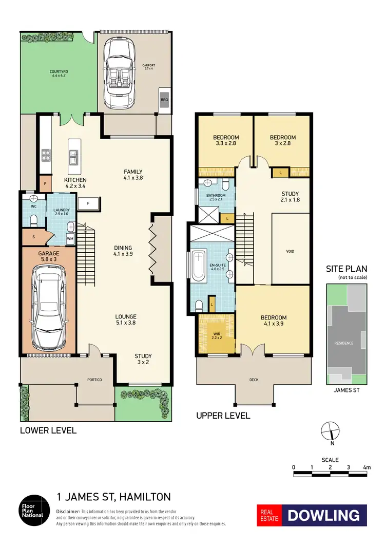 Floorplan of Homely house listing, 1 James Street, Hamilton NSW 2303