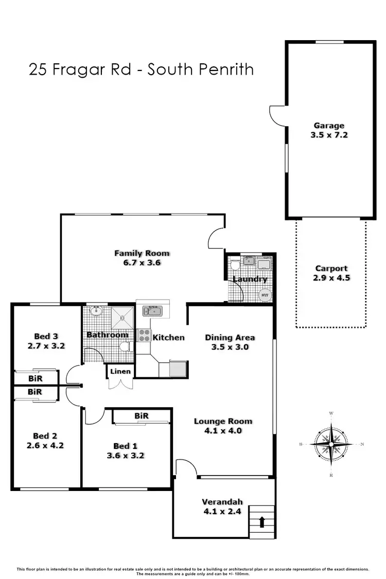 Floorplan of Homely house listing, 25 Fragar Road, South Penrith NSW 2750