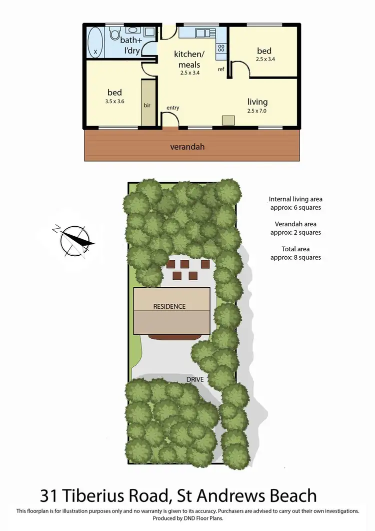 Floorplan of Homely house listing, 31 Tiberius Road, St Andrews Beach VIC 3941