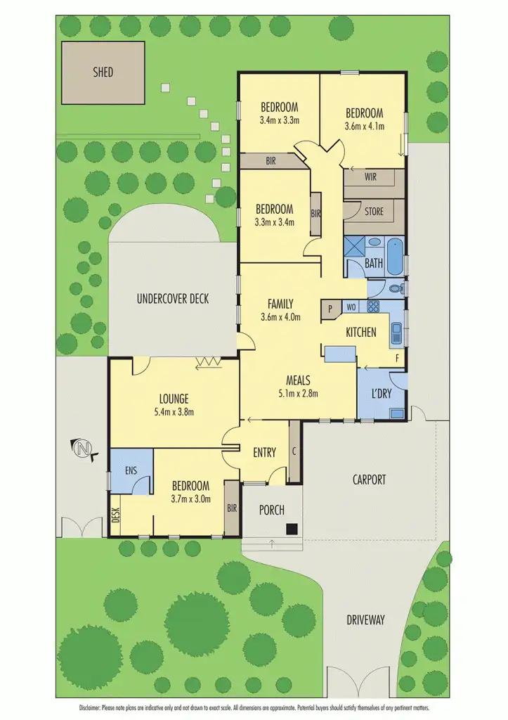 Floorplan of Homely house listing, 33 Iluka Avenue, Aspendale VIC 3195