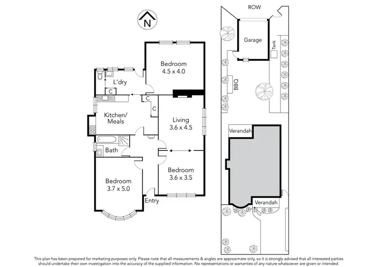 Floorplan of Homely house listing, 16 McNamara Street, Preston VIC 3072