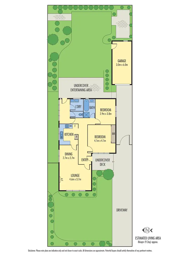 Floorplan of Homely house listing, 58 Cumberland Road, Pascoe Vale VIC 3044