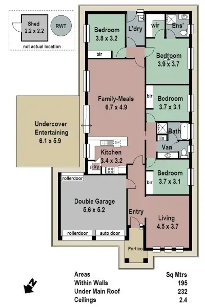 Floorplan of Homely house listing, 60 Majestic Drive, Mount Barker SA 5251
