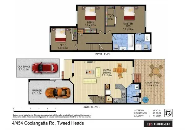 Floorplan of Homely villa listing, 4/454-456 Coolangatta Road Zivanovic Villas, Tugun QLD 4224