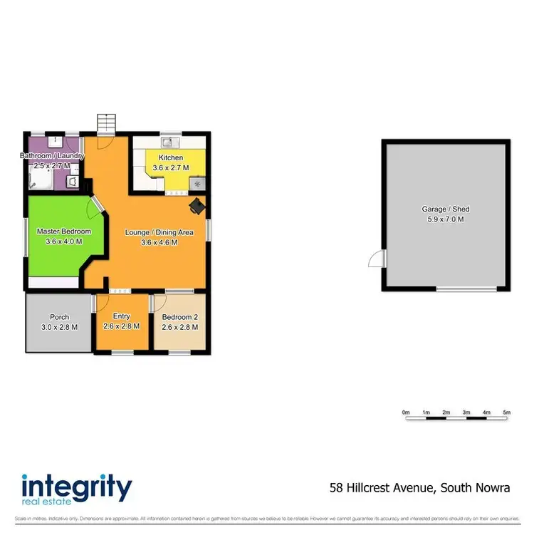 Floorplan of Homely house listing, 58 Hillcrest Avenue, South Nowra NSW 2541
