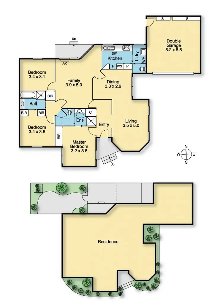 Floorplan of Homely unit listing, 2/478 Mitcham Road, Mitcham VIC 3132