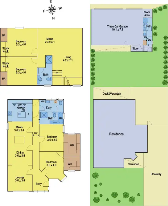 Floorplan of Homely house listing, 11 Lunan Avenue, Drumcondra VIC 3215