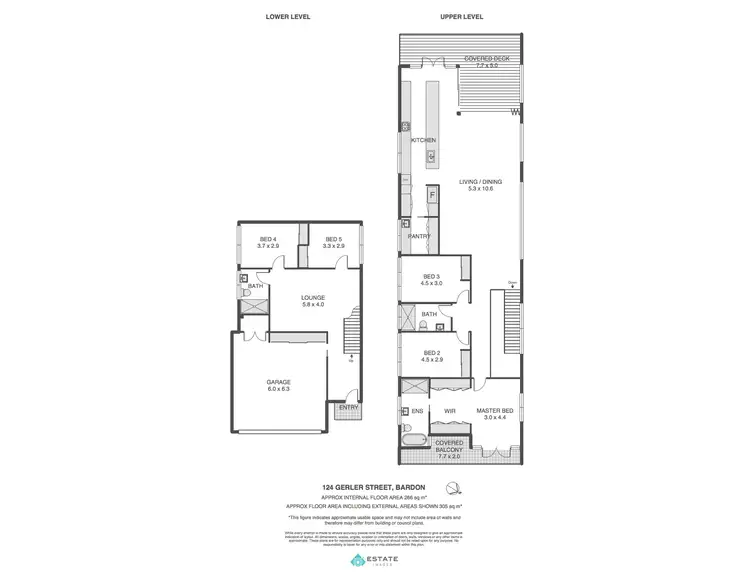 Floorplan of Homely house listing, 124 Gerler Street, Bardon QLD 4065
