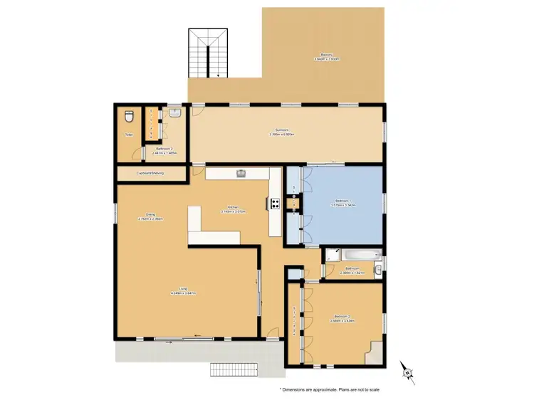 Floorplan of Homely house listing, 43 George Street, South Grafton NSW 2460