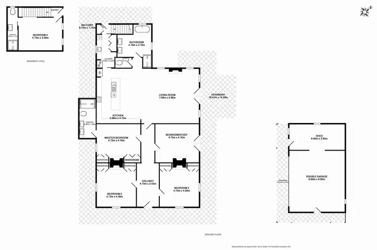 Floorplan of Homely house listing, 77 Finch Street, Beechworth VIC 3747