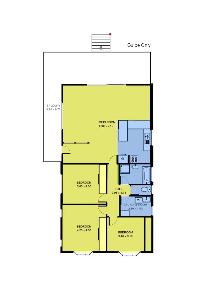 Floorplan of Homely house listing, 13 Mariners Street, St Leonards VIC 3223