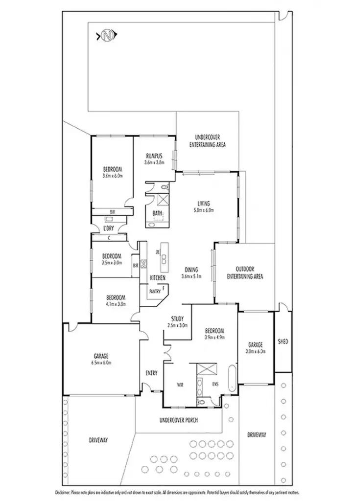 Floorplan of Homely house listing, 36 Castlemaine Drive, Eynesbury VIC 3338