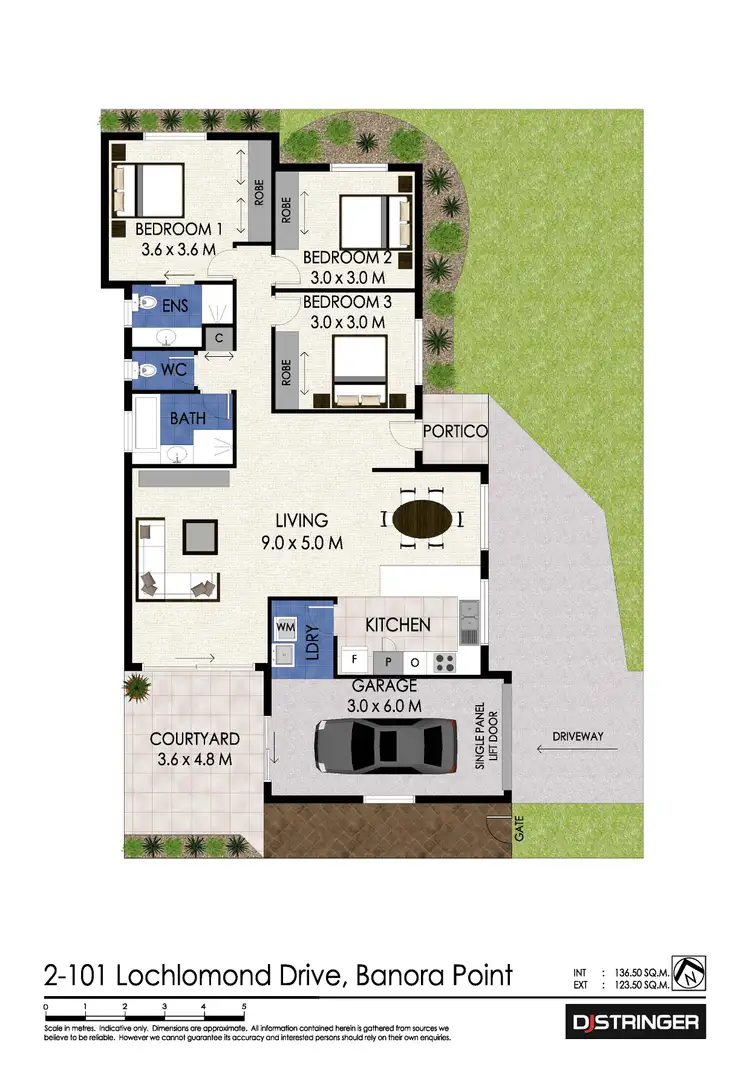 Floorplan of Homely house listing, 2/101 Lochlomond Drive, Banora Point NSW 2486