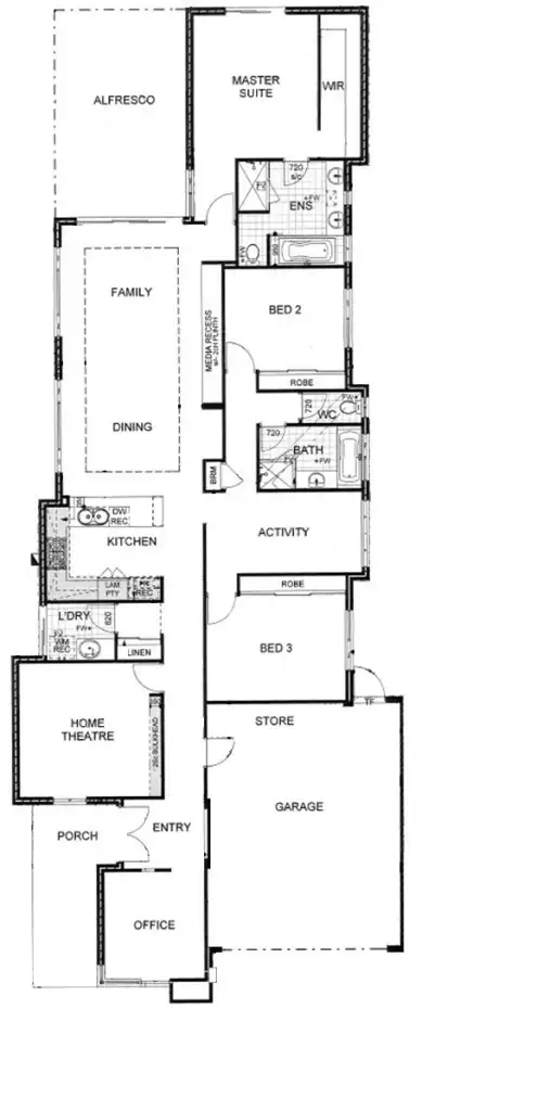 Floorplan of Homely house listing, 135 Clontarf Road, Hamilton Hill WA 6163