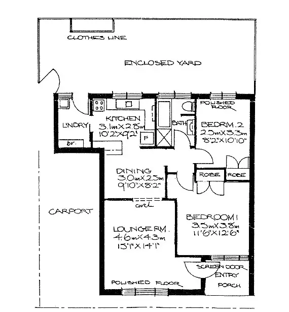 Floorplan of Homely unit listing, Residence3/7 Lamont Street, Renown Park SA 5008