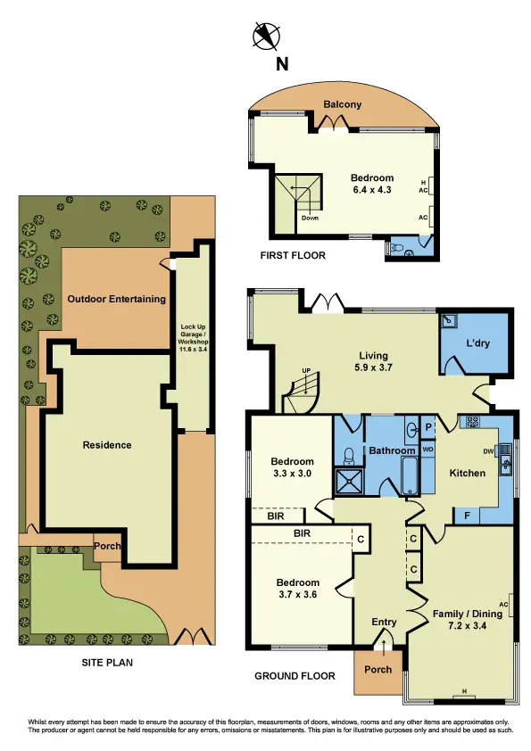 Floorplan of Homely house listing, 9 Gellibrand Street, Williamstown VIC 3016