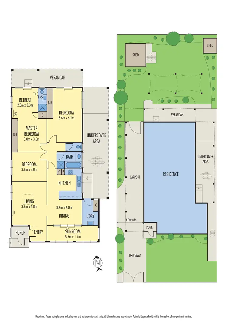 Floorplan of Homely house listing, 17 Denbigh Road, Seaford VIC 3198