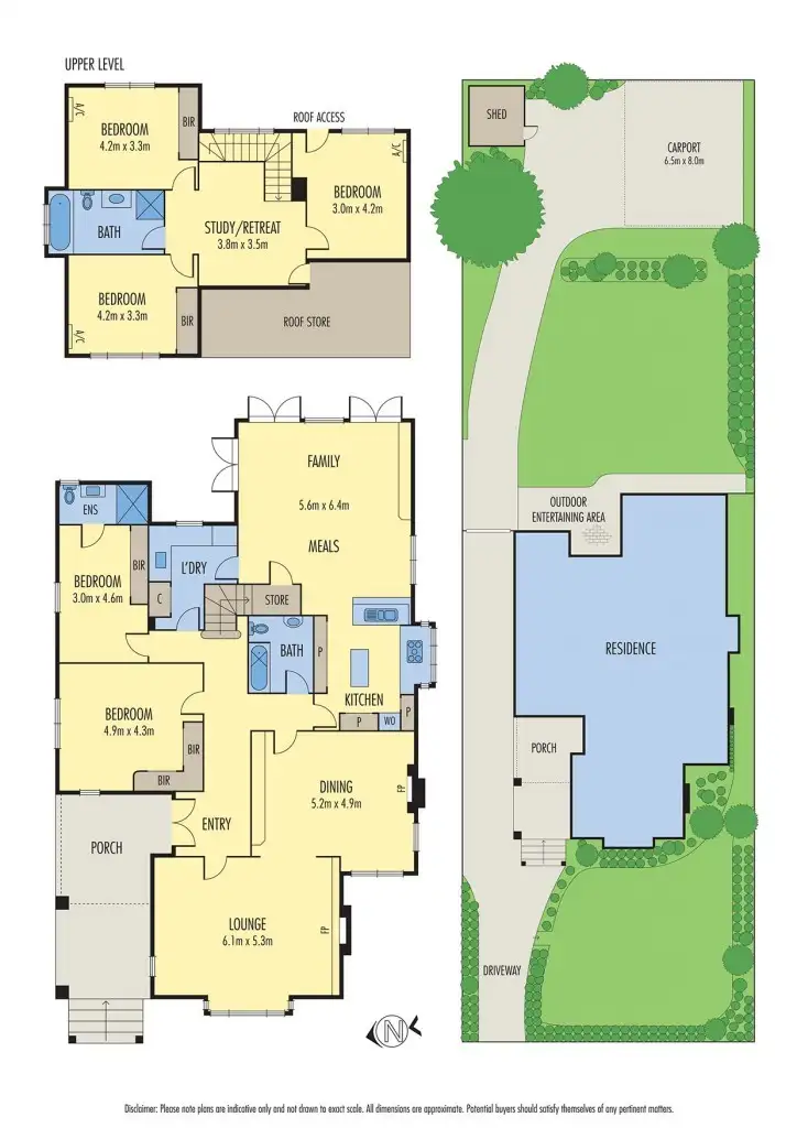 Floorplan of Homely house listing, 12A Highfield Road, Canterbury VIC 3126