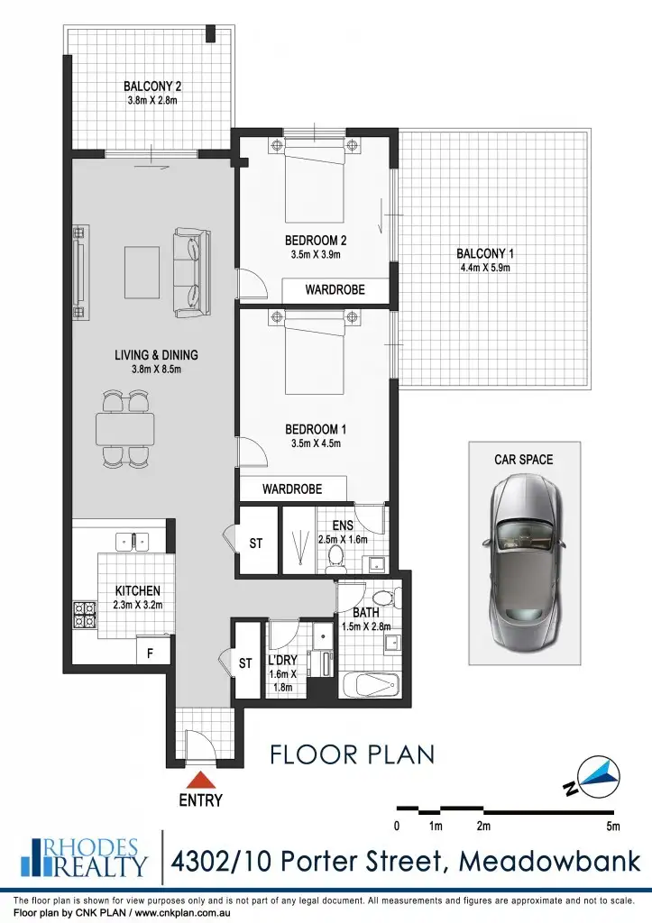 Floorplan of Homely apartment listing, Address available on request