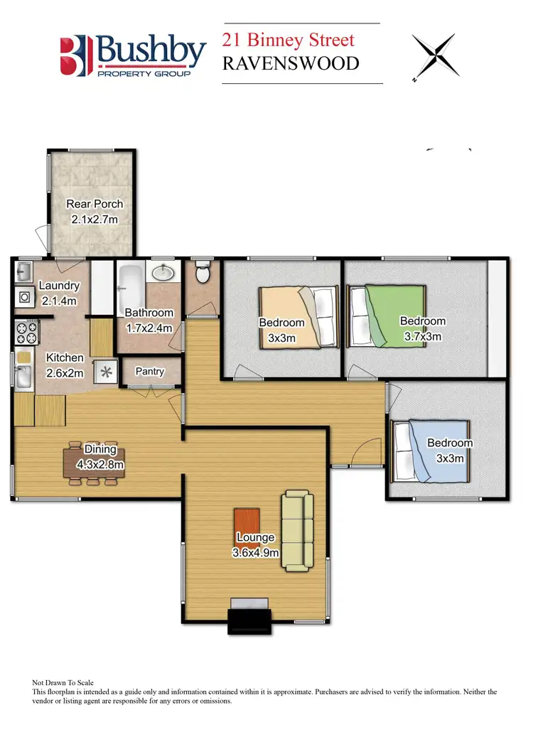 Floorplan of Homely house listing, 21 Binney Street, Ravenswood TAS 7250