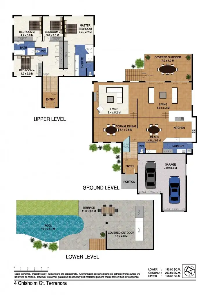 Floorplan of Homely house listing, 4 Chisholm Court, Terranora NSW 2486