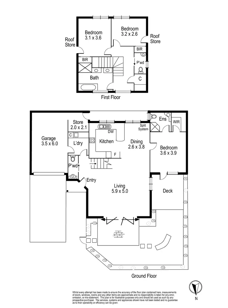Floorplan of Homely house listing, 63A Southernhay Street, Reservoir VIC 3073