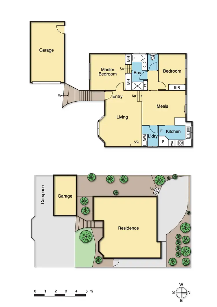Floorplan of Homely unit listing, 1/10 Hibiscus Avenue, Briar Hill VIC 3088