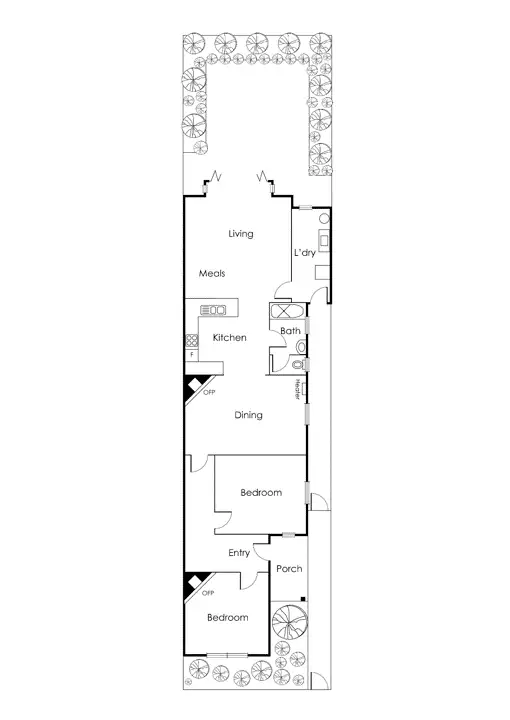 Floorplan of Homely house listing, 72 Cubitt Street, Richmond VIC 3121