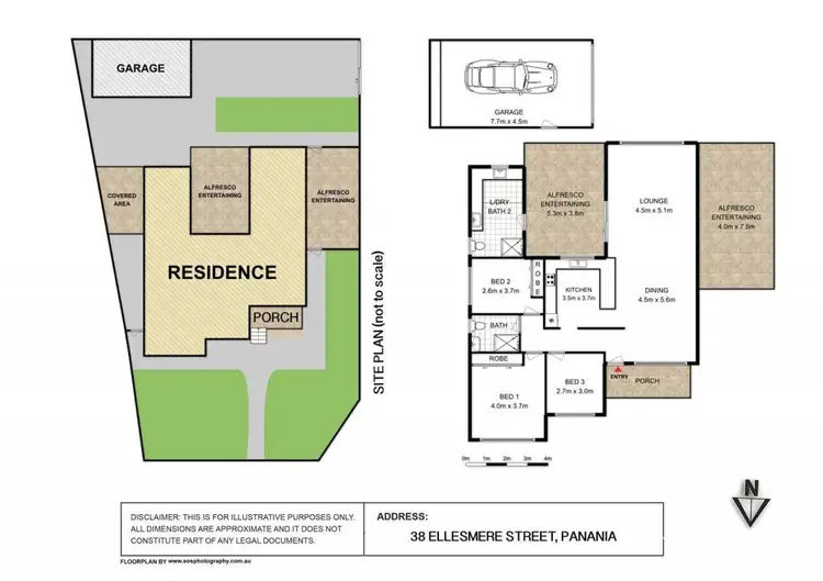 Floorplan of Homely house listing, 38 Ellesmere Street, Panania NSW 2213