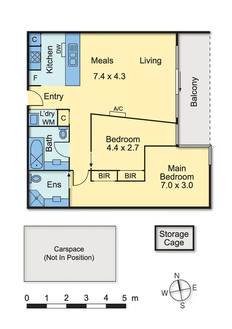 Floorplan of Homely apartment listing, 20/122 High Street, Preston VIC 3072