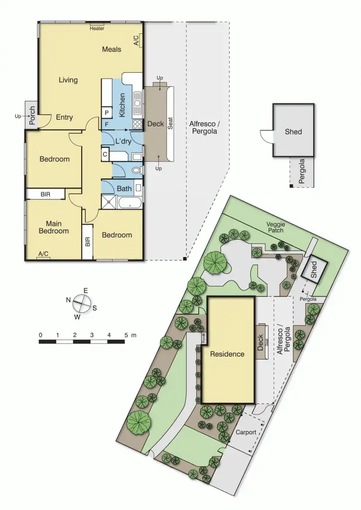 Floorplan of Homely house listing, 12 Frances Avenue, Greensborough VIC 3088