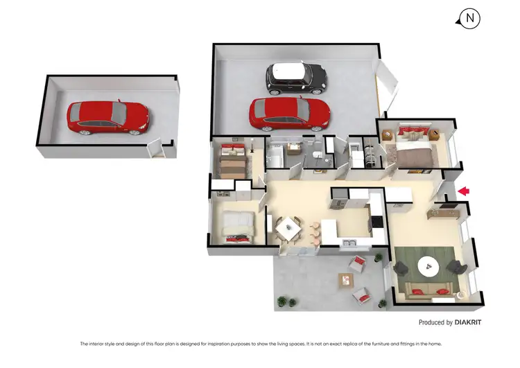 Floorplan of Homely house listing, 6 Balarang Court, Patterson Lakes VIC 3197