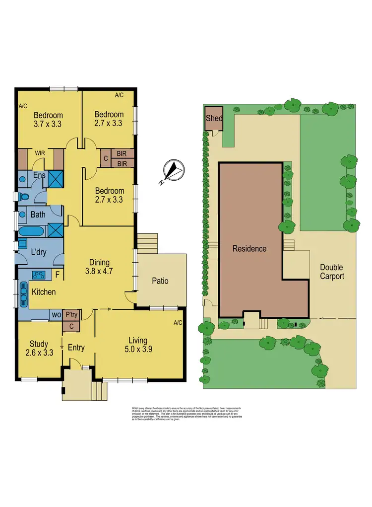 Floorplan of Homely house listing, 25 Betula Avenue, Bundoora VIC 3083