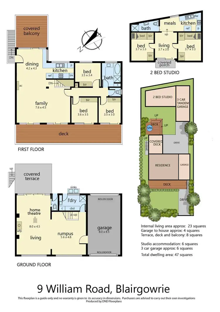 Floorplan of Homely house listing, 9 William Road, Blairgowrie VIC 3942