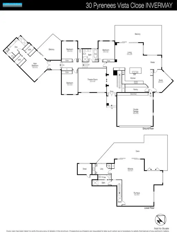 Floorplan of Homely house listing, 30 Pyrenees Vista Close, Invermay VIC 3352