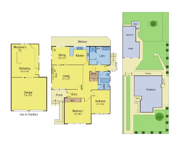 Floorplan of Homely house listing, 7 Murray Street, Hamlyn Heights VIC 3215