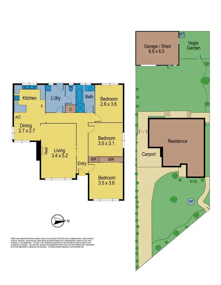 Floorplan of Homely house listing, 46 Phipps Cres, Diamond Creek VIC 3089