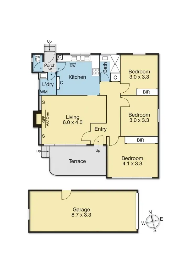 Floorplan of Homely house listing, 47 Romoly Drive, Forest Hill VIC 3131