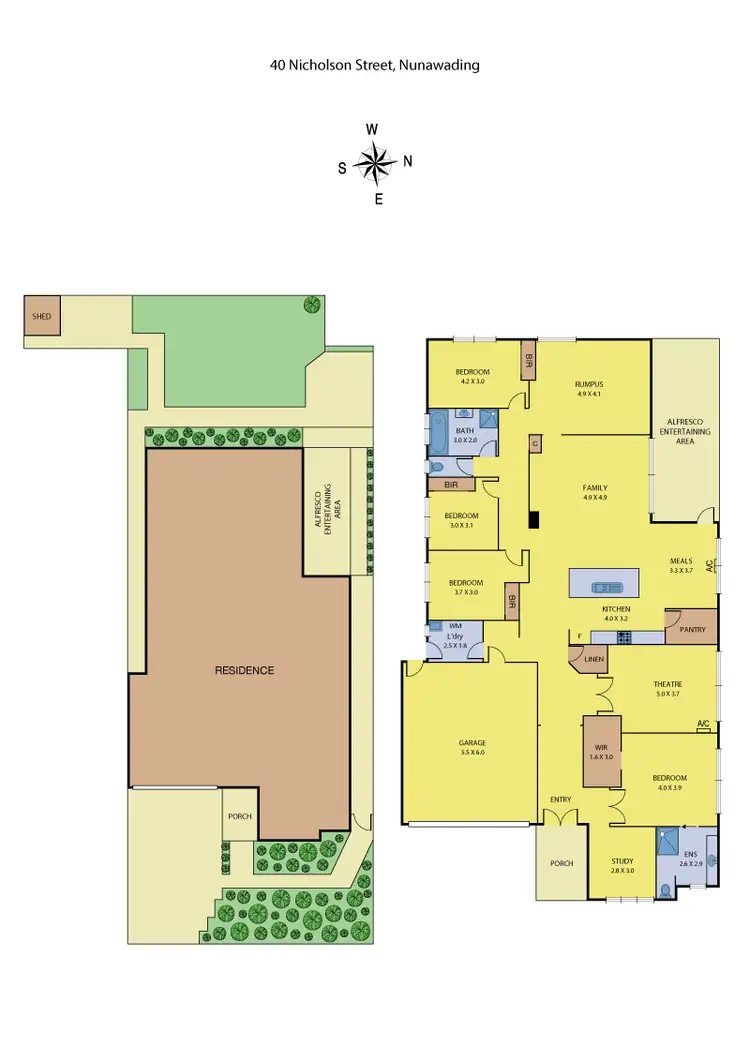 Floorplan of Homely house listing, 40 Nicholson Street, Nunawading VIC 3131