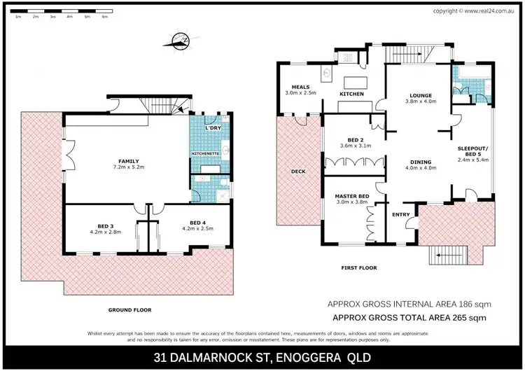 Floorplan of Homely house listing, 31 Dalmarnock Street, Enoggera QLD 4051