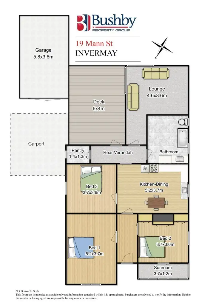 Floorplan of Homely house listing, 19 Mann, Invermay TAS 7248