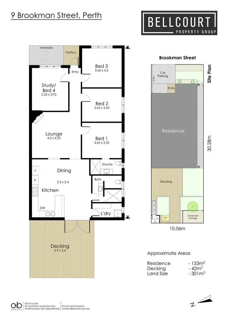 Floorplan of Homely house listing, 9 Brookman Street, Perth WA 6000