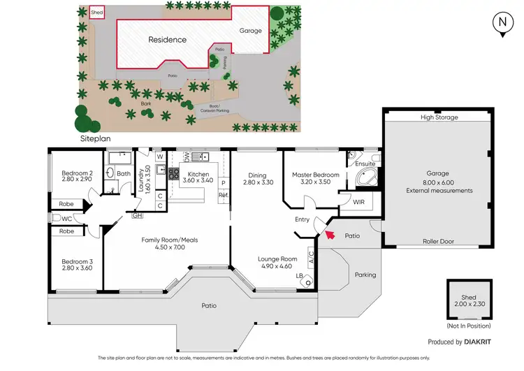 Floorplan of Homely house listing, 3 Adelaide Street, Blairgowrie VIC 3942
