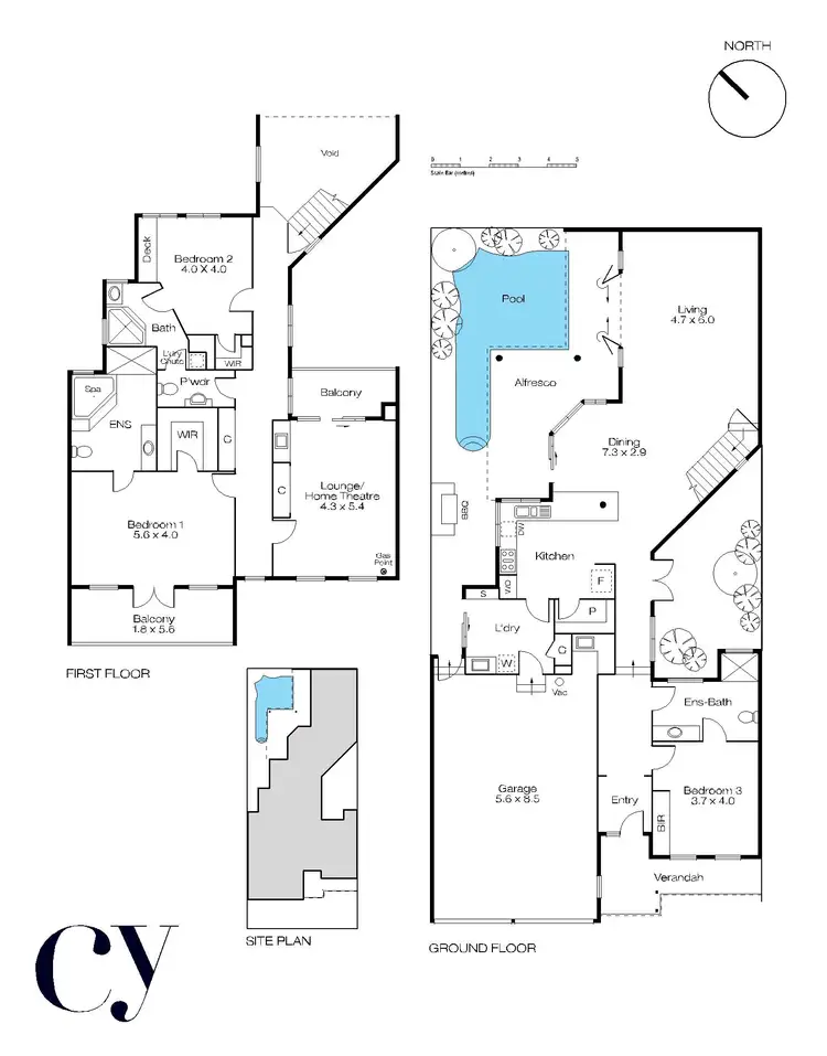 Floorplan of Homely house listing, 9 Corkhill Street, North Fremantle WA 6159