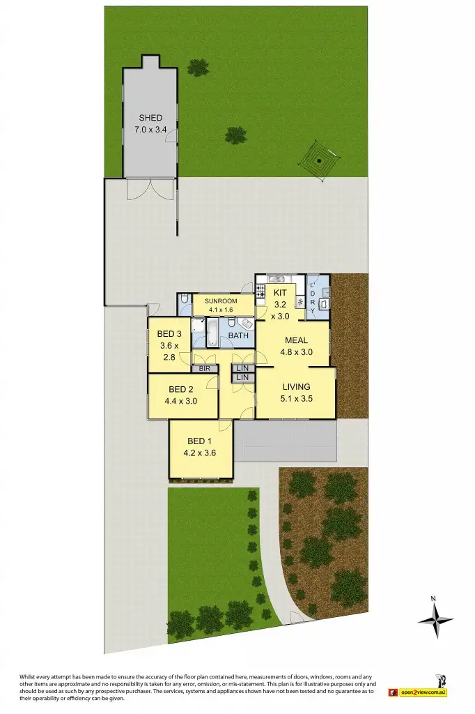 Floorplan of Homely house listing, 205 Queen Street, Altona VIC 3018