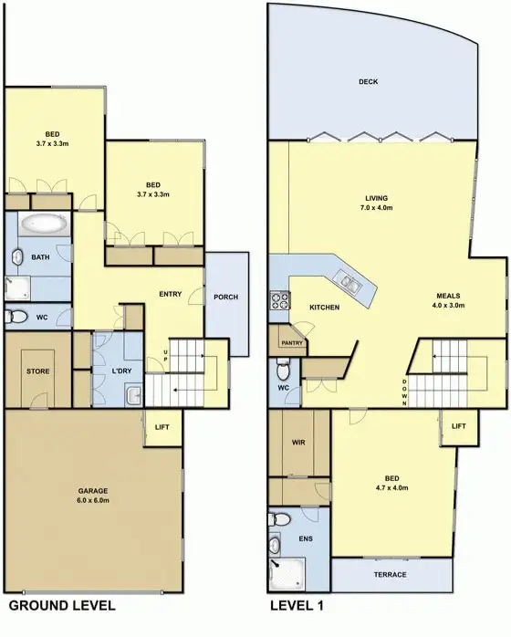 Floorplan of Homely house listing, 2/49 The Esplanade, Portarlington VIC 3223
