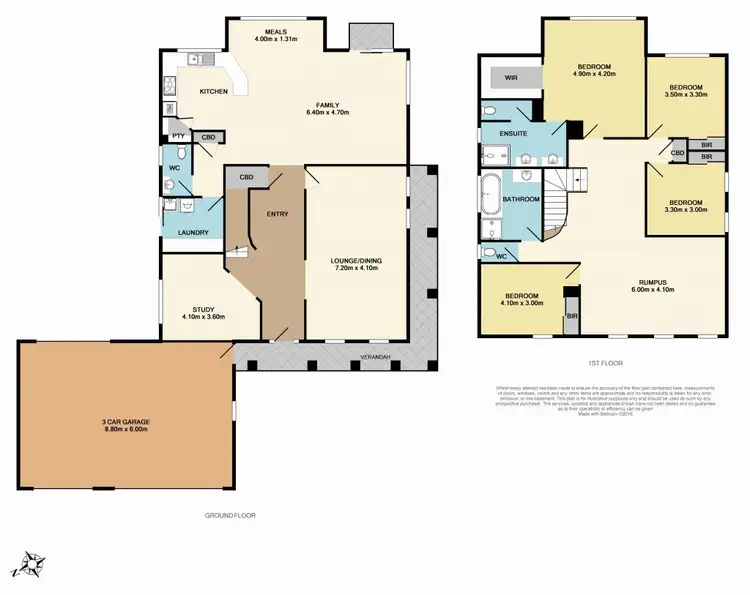 Floorplan of Homely house listing, 40 Bridgewater Boulevard, Berwick VIC 3806