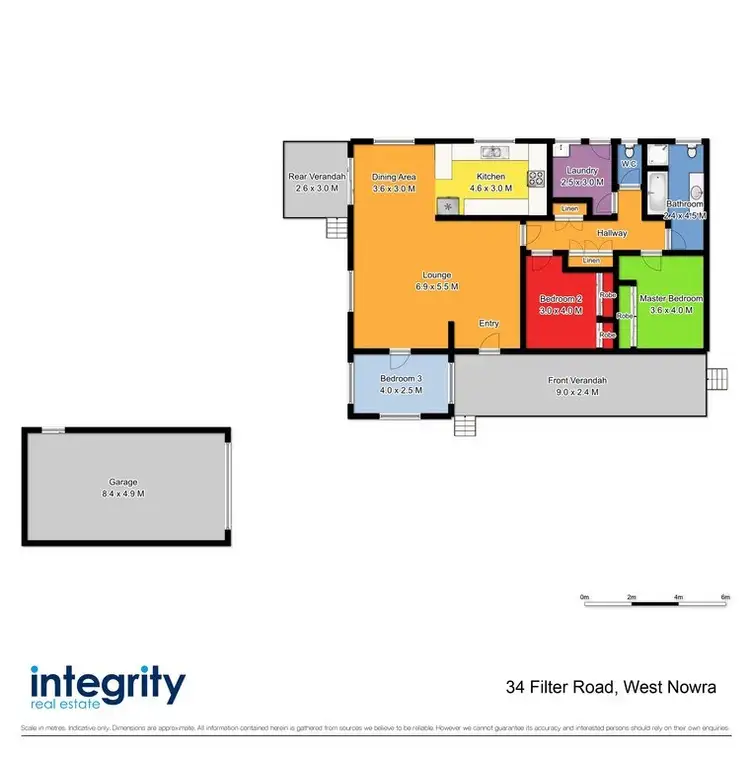 Floorplan of Homely house listing, 34 Filter Road, West Nowra NSW 2541