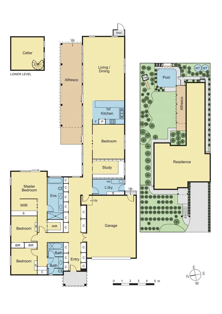 Floorplan of Homely house listing, 2 Yellow Box Terrace, Heidelberg VIC 3084