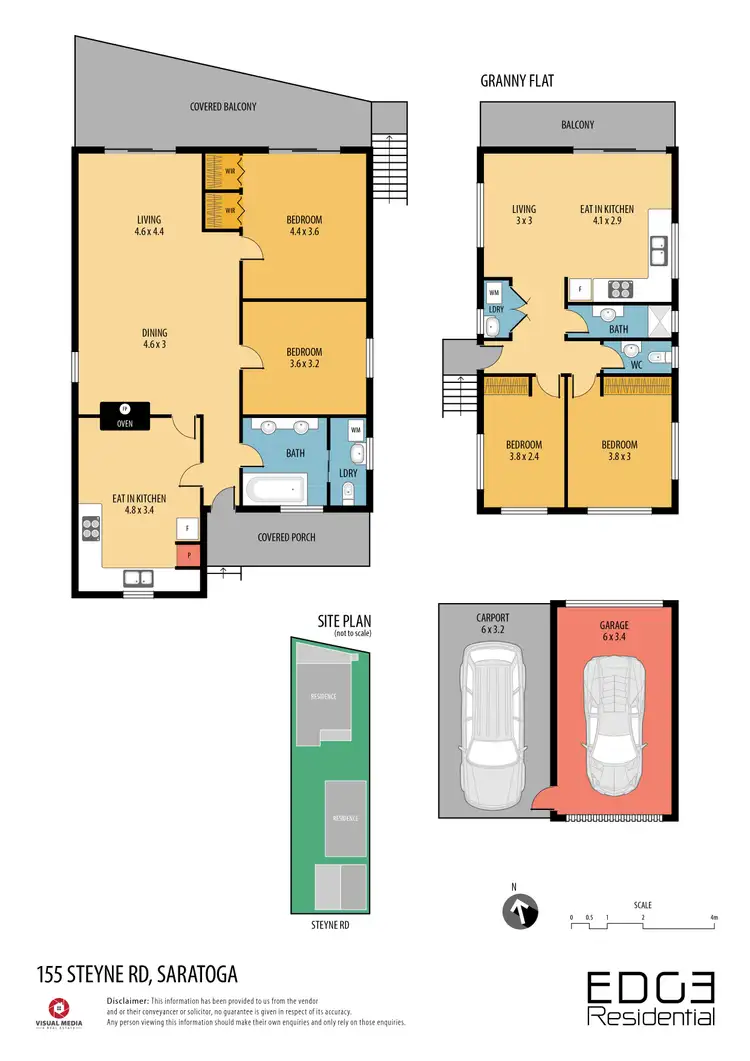Floorplan of Homely house listing, 155 Steyne Rd, Saratoga NSW 2251